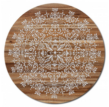 Load image into Gallery viewer, 2021-04-10-1 Beautiful Large Mandala - periwinkle-laser