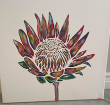 Load image into Gallery viewer, 2021-03-14-2 King Protea (Based on real one) - periwinkle-laser