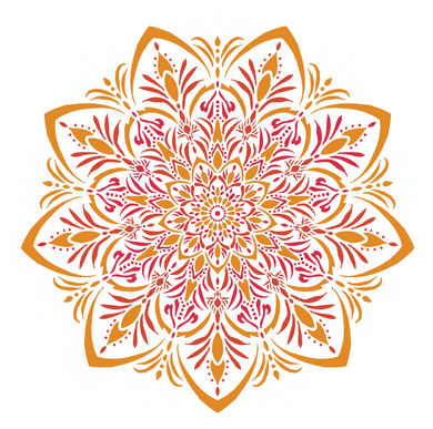2021-08-31-1 Mandala Flower - periwinkle-laser