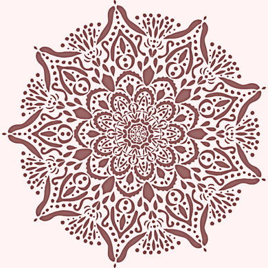 2021-08-01-2 Beautiful Fynbos Mandala - periwinkle-laser