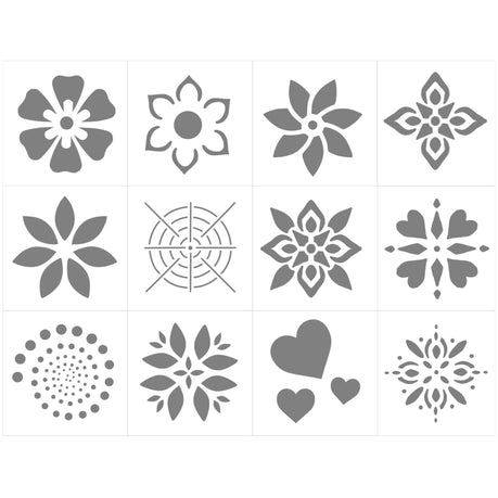 Collection of Rock Stencil 2