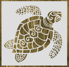 Load image into Gallery viewer, 2021-04-08-2 Sea turtle - periwinkle-laser
